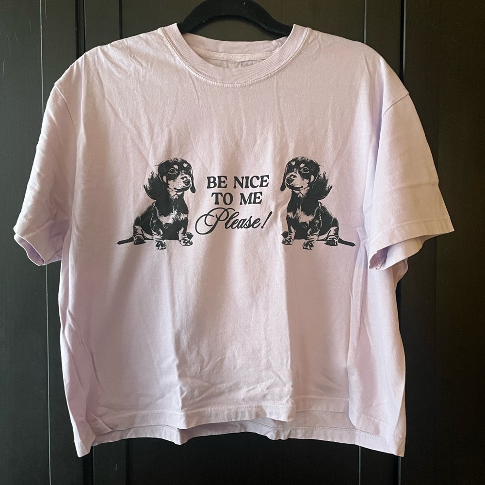 Dressed In Lala Sensitive Weenie Dog Tshirt